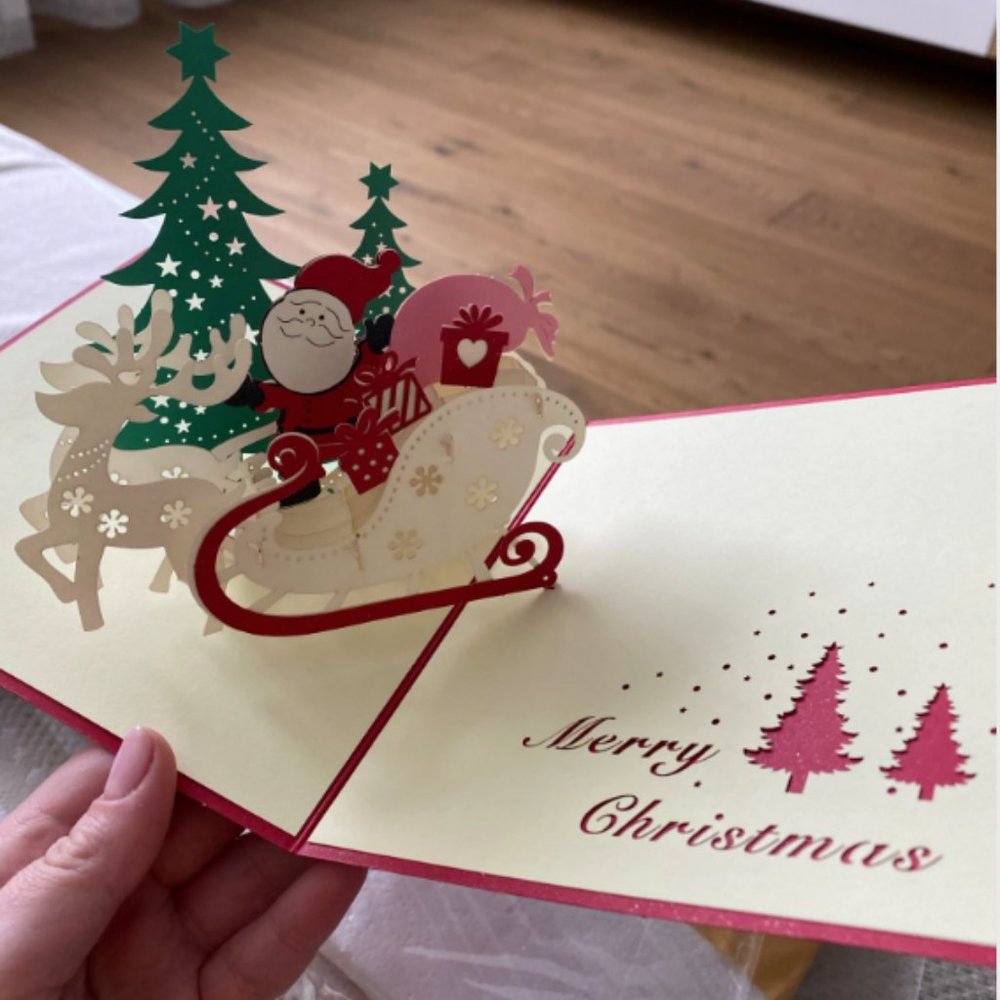 3D Christmas Greeting Card